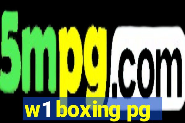 w1 boxing pg